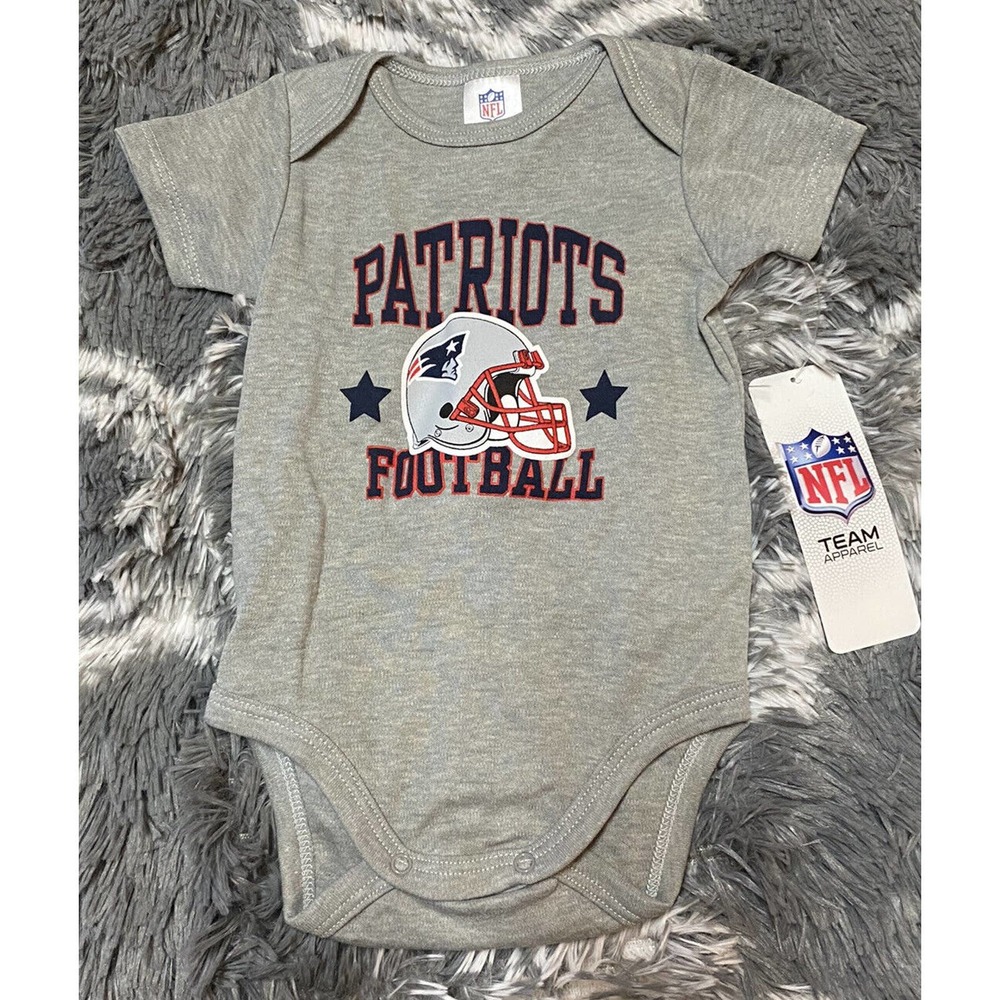 NEW! NFL New England Patriots One-Piece Size 0-3 Months